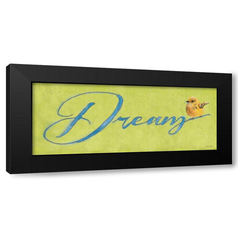 Dream Black Modern Wood Framed Art Print by Marrott, Stephanie