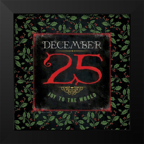 Black Modern Wood Framed Art Print by Marrott, Stephanie