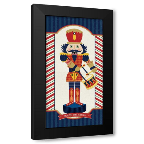 Nutcracker III Black Modern Wood Framed Art Print with Double Matting by Marrott, Stephanie