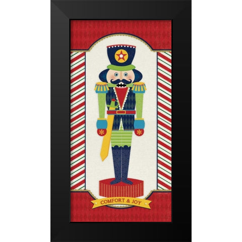 Nutcracker IV Black Modern Wood Framed Art Print by Marrott, Stephanie