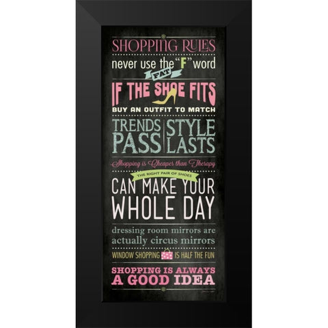 Shopping Black Modern Wood Framed Art Print by Marrott, Stephanie