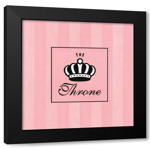 The Throne Black Modern Wood Framed Art Print with Double Matting by Marrott, Stephanie