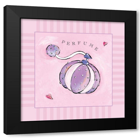 Perfume Black Modern Wood Framed Art Print with Double Matting by Marrott, Stephanie