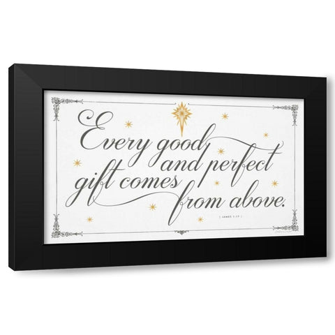 Perfect Gift Black Modern Wood Framed Art Print by Marrott, Stephanie