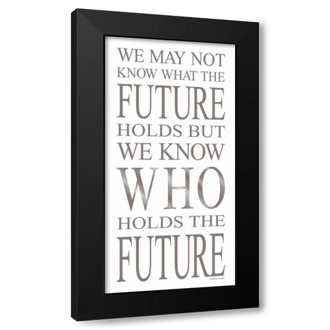 The Future Black Modern Wood Framed Art Print with Double Matting by Marrott, Stephanie