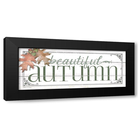 Beautiful Autumn Black Modern Wood Framed Art Print with Double Matting by Marrott, Stephanie