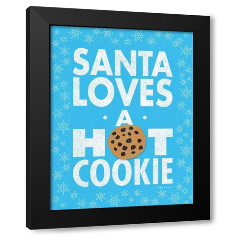Cookie Black Modern Wood Framed Art Print by Marrott, Stephanie