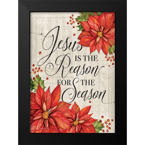The Reason Black Modern Wood Framed Art Print by Marrott, Stephanie