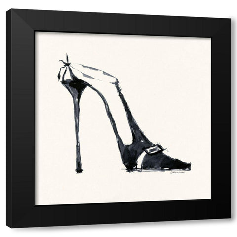 New Shoes I Black Modern Wood Framed Art Print with Double Matting by Marrott, Stephanie