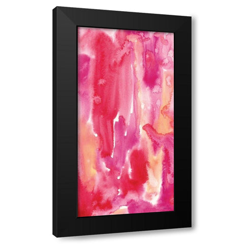Color Wash I Black Modern Wood Framed Art Print by Marrott, Stephanie