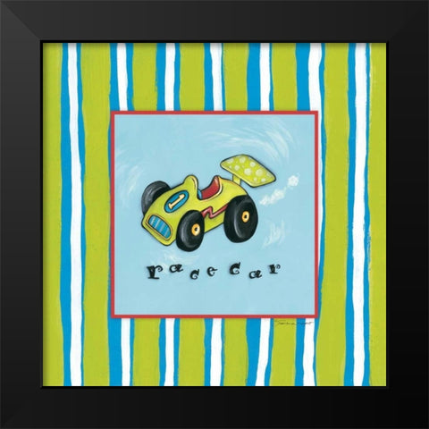 Race Car I Black Modern Wood Framed Art Print by Marrott, Stephanie