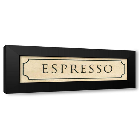 Espresso Black Modern Wood Framed Art Print with Double Matting by Marrott, Stephanie
