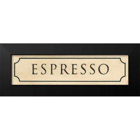 Espresso Black Modern Wood Framed Art Print by Marrott, Stephanie