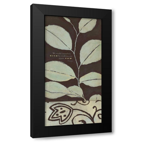 We Make Black Modern Wood Framed Art Print with Double Matting by Marrott, Stephanie