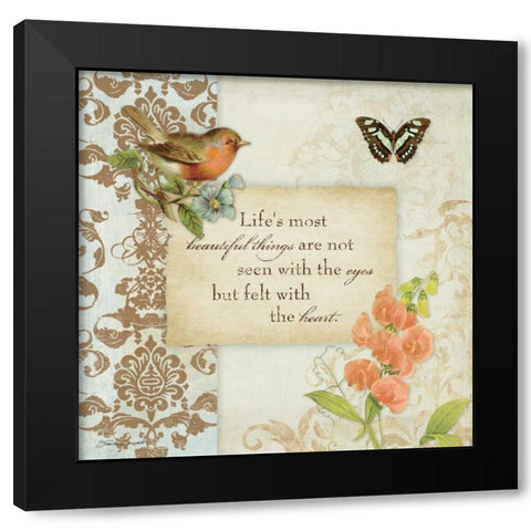 Beautiful Black Modern Wood Framed Art Print by Marrott, Stephanie