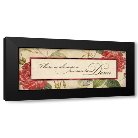 There is Always Black Modern Wood Framed Art Print with Double Matting by Marrott, Stephanie
