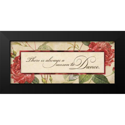 There is Always Black Modern Wood Framed Art Print by Marrott, Stephanie