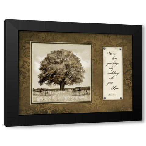 We Do Black Modern Wood Framed Art Print with Double Matting by Marrott, Stephanie