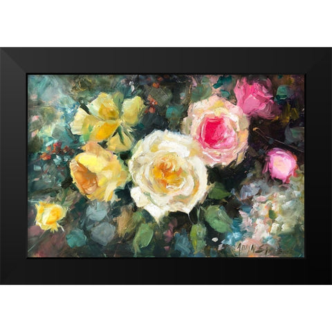 Still Life  4 Black Modern Wood Framed Art Print by Stevens, Allayn