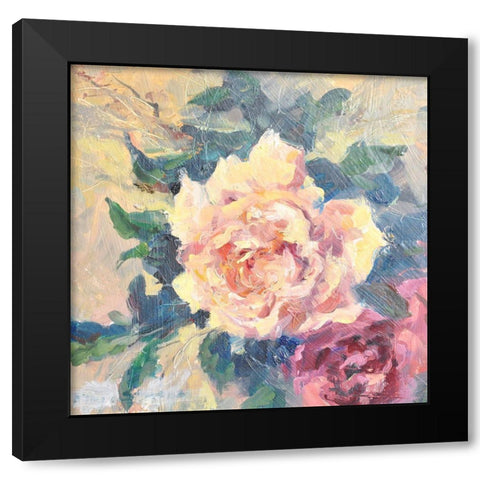 Still Life #1 Black Modern Wood Framed Art Print by Stevens, Allayn