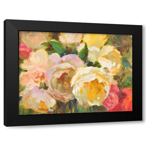 Still Life #3 Black Modern Wood Framed Art Print with Double Matting by Stevens, Allayn