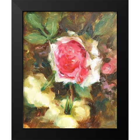 Still Life #5 Black Modern Wood Framed Art Print by Stevens, Allayn