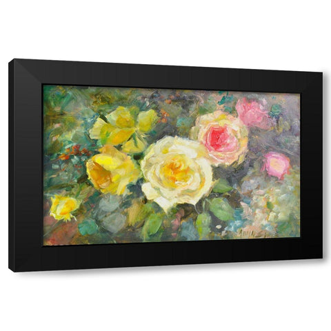 Still Life #6 Black Modern Wood Framed Art Print by Stevens, Allayn