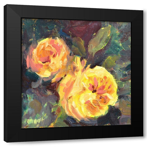 Still Life #12 Black Modern Wood Framed Art Print by Stevens, Allayn