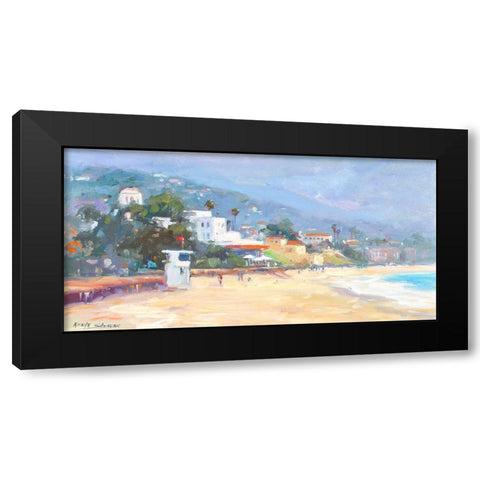 Newport Black Modern Wood Framed Art Print by Stevens, Allayn