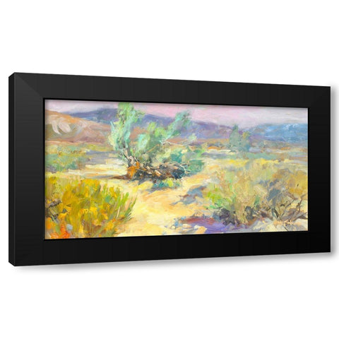 Desert Garden Black Modern Wood Framed Art Print with Double Matting by Stevens, Allayn