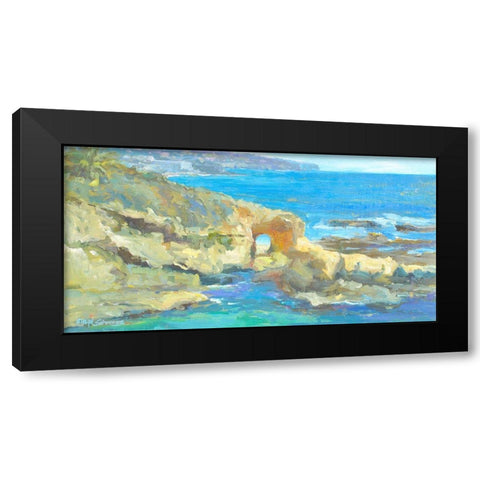 Gateway Black Modern Wood Framed Art Print by Stevens, Allayn