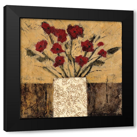 Instant Joy 2 Black Modern Wood Framed Art Print with Double Matting by Bagnato, Judi