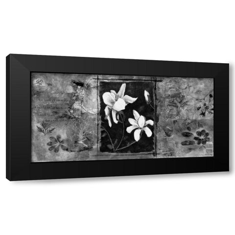 Spring Paradise 2 Black Modern Wood Framed Art Print with Double Matting by Bagnato, Judi