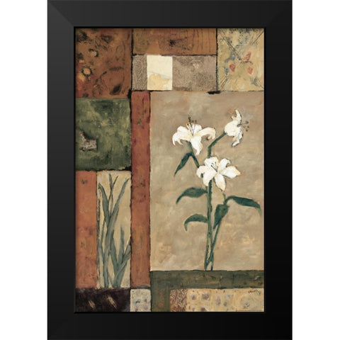 Natures Bounty 3 Black Modern Wood Framed Art Print by Bagnato, Judi