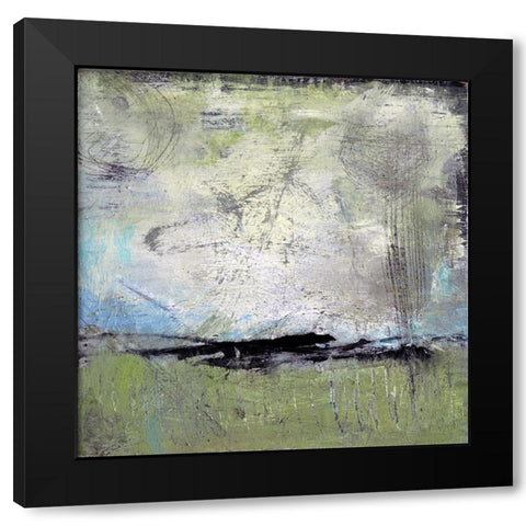 Beyond The Storm Black Modern Wood Framed Art Print by Bagnato, Judi