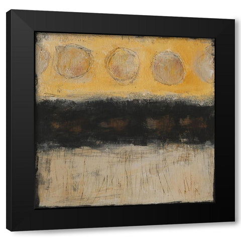 In All Things Black Modern Wood Framed Art Print by Bagnato, Judi