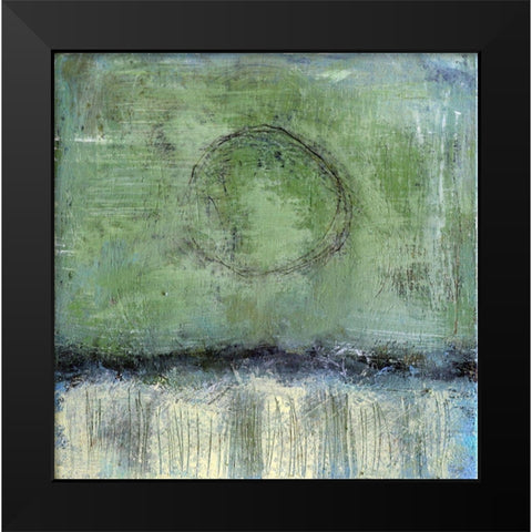 Escape From Time Black Modern Wood Framed Art Print by Bagnato, Judi