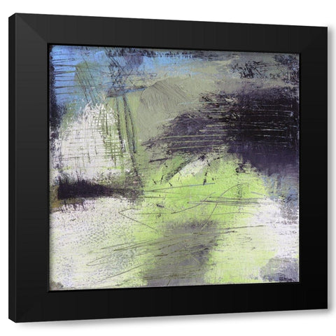 Emergence Black Modern Wood Framed Art Print by Bagnato, Judi