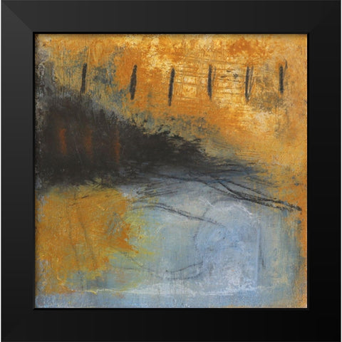 Desertscape 2 Black Modern Wood Framed Art Print by Bagnato, Judi