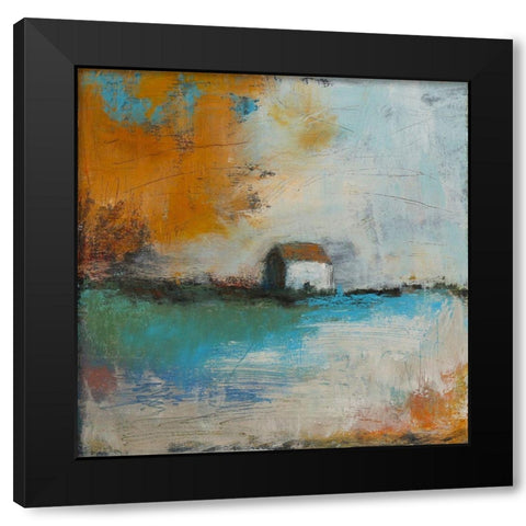 Hidden Place Black Modern Wood Framed Art Print with Double Matting by Bagnato, Judi