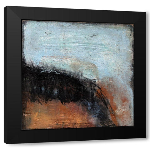 Desertscape 3 Black Modern Wood Framed Art Print with Double Matting by Bagnato, Judi