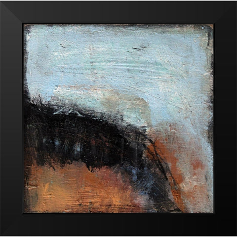 Desertscape 3 Black Modern Wood Framed Art Print by Bagnato, Judi