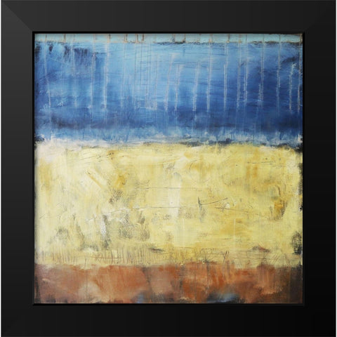 Where Hope Rises Black Modern Wood Framed Art Print by Bagnato, Judi