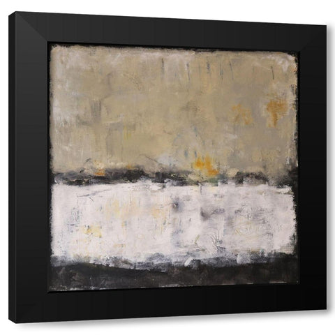 Welcoming Tomorrow Black Modern Wood Framed Art Print by Bagnato, Judi