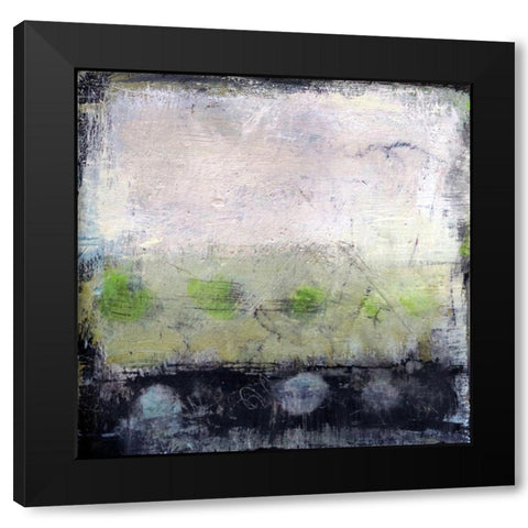 Renewal 2 Black Modern Wood Framed Art Print by Bagnato, Judi
