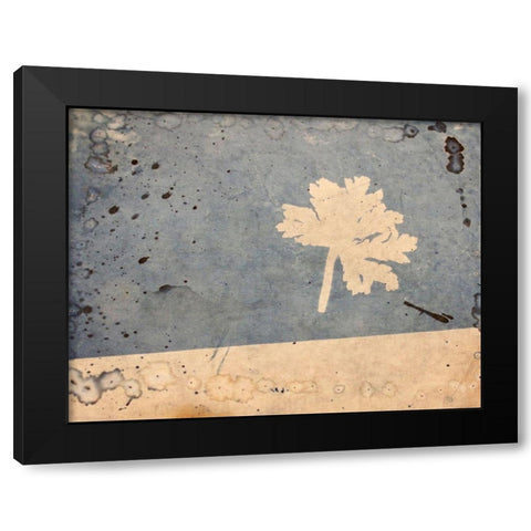 Survival Black Modern Wood Framed Art Print by Blue