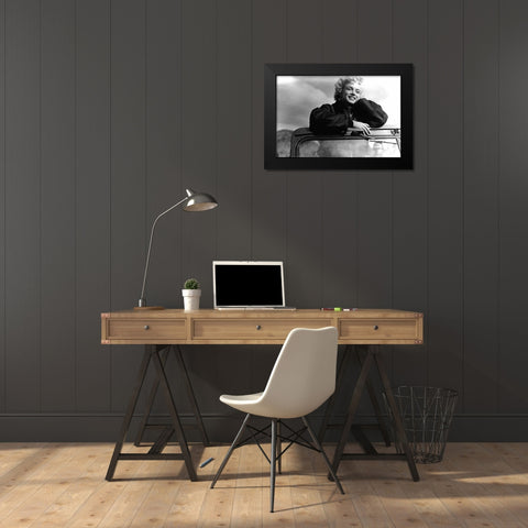 My Favorite Black Modern Wood Framed Art Print by Eversen