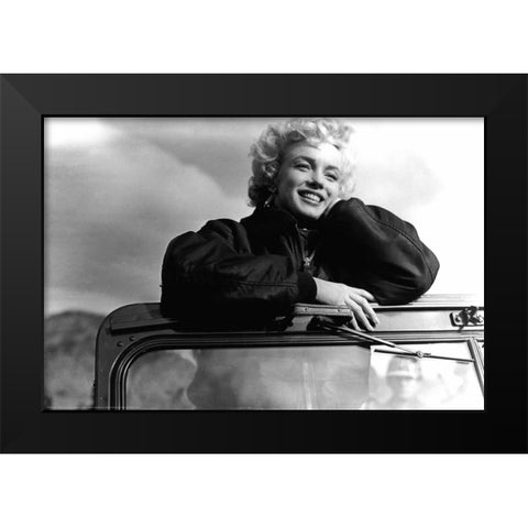 My Favorite Black Modern Wood Framed Art Print by Eversen