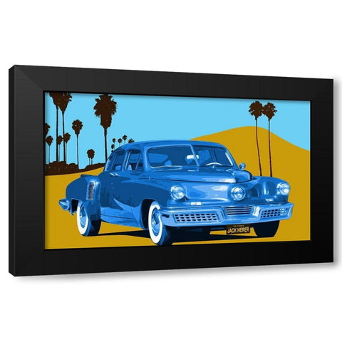 Jack Herer Black Modern Wood Framed Art Print with Double Matting by Has