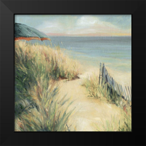 HAZ03 Bridgeport Black Modern Wood Framed Art Print by Franklin, Elizabeth